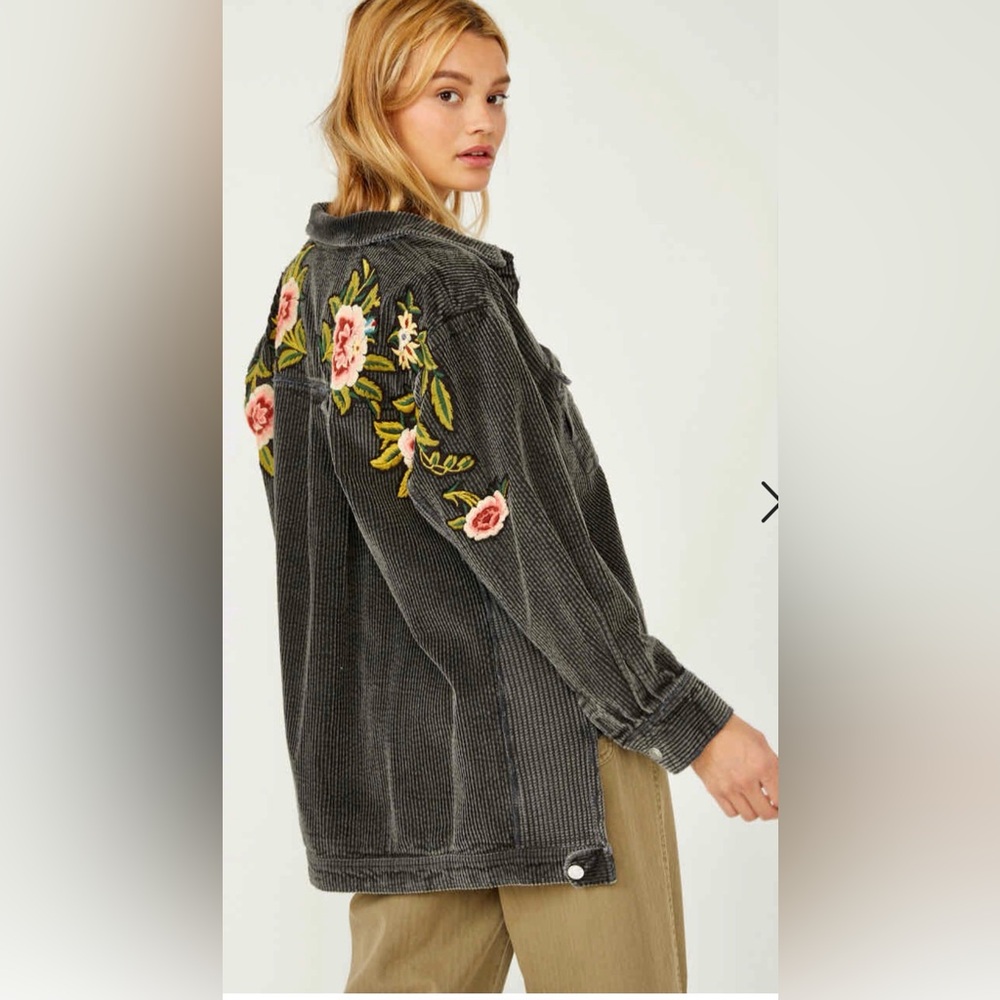 We The Free Dawn Break Cord Shacket - Picture 2 of 8